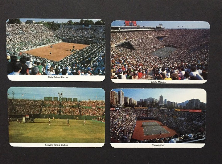 1986 FAX PAX TENNIS Factory Case 20 Set John McEnroe Steffi Graf Rc Mint Sets