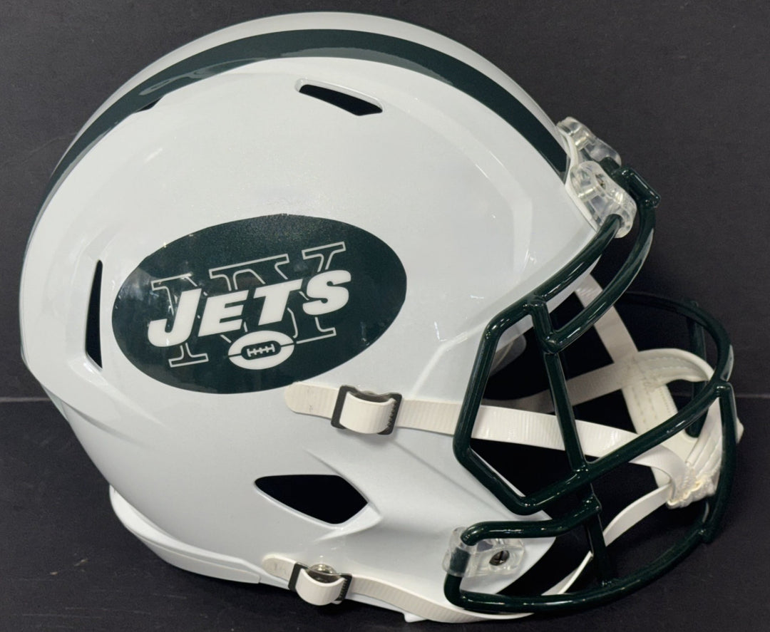 New York Jets Speed Replica Riddell NFL Full Size Football Helmet NIB White