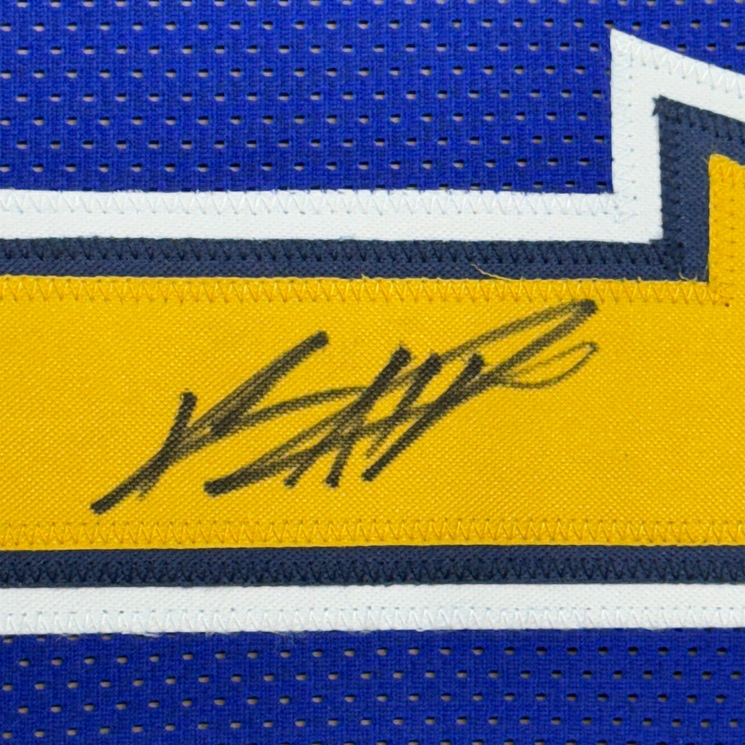 Framed Autographed/Signed Keenan Allen 33x42 Los Angeles CR Jersey JSA COA