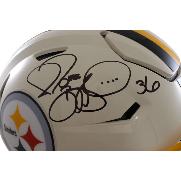 Jerome Bettis Signed Pittsburgh Steelers SpeedFlex Retro Helmet Beckett W 57514