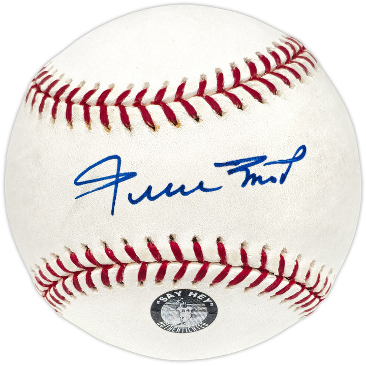 Willie Mays Signed MLB Baseball San Francisco Giants WM Holo & PSA/DNA #F84199