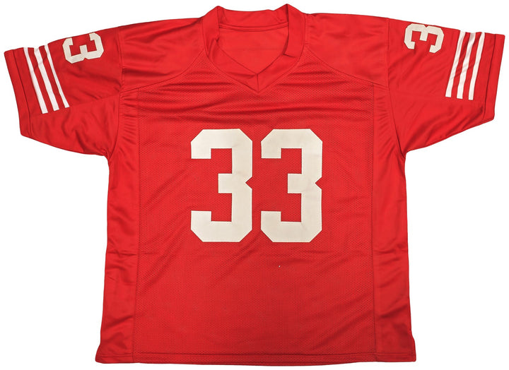 San Francisco 49ers Roger Craig Signed Red Jersey Beckett Witness