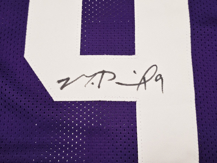 Washington Huskies Michael Penix Jr. Signed Purple Jersey Beckett Witness
