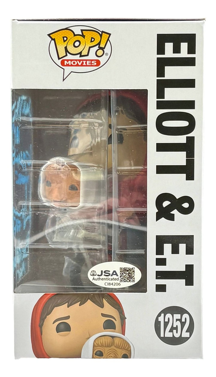 ET Cast (4) Signed ET Funko Pop #1252 Henry Thomas Matthew De Merritt & More JSA