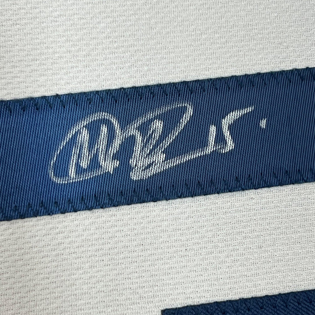 Framed Autographed/Signed Megan Rapinoe 35x39 White Team USA Jersey JSA COA