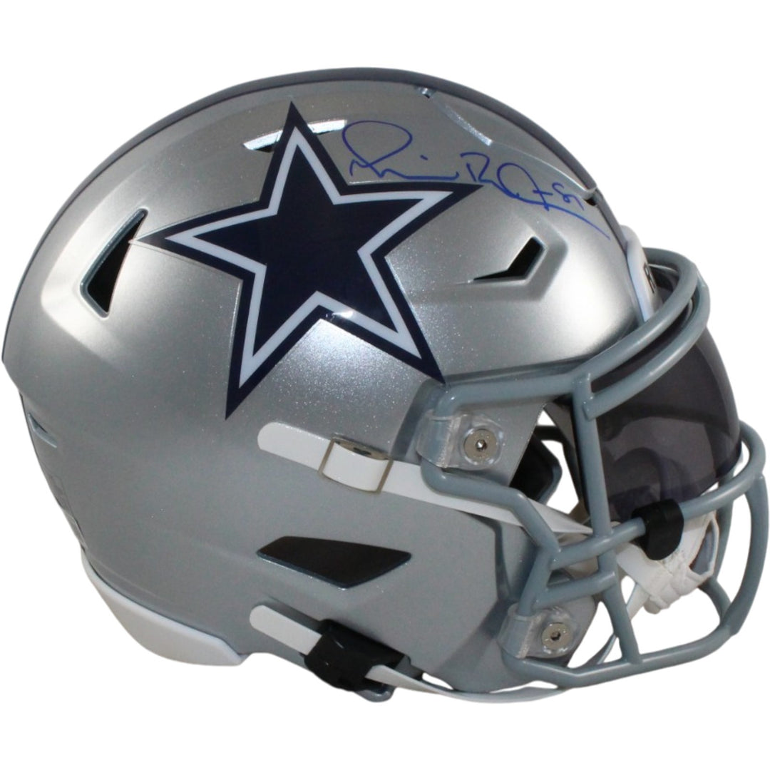 Michael Irvin Autographed Dallas Cowboys Mid-Size Midi Helmet Beckett 56341