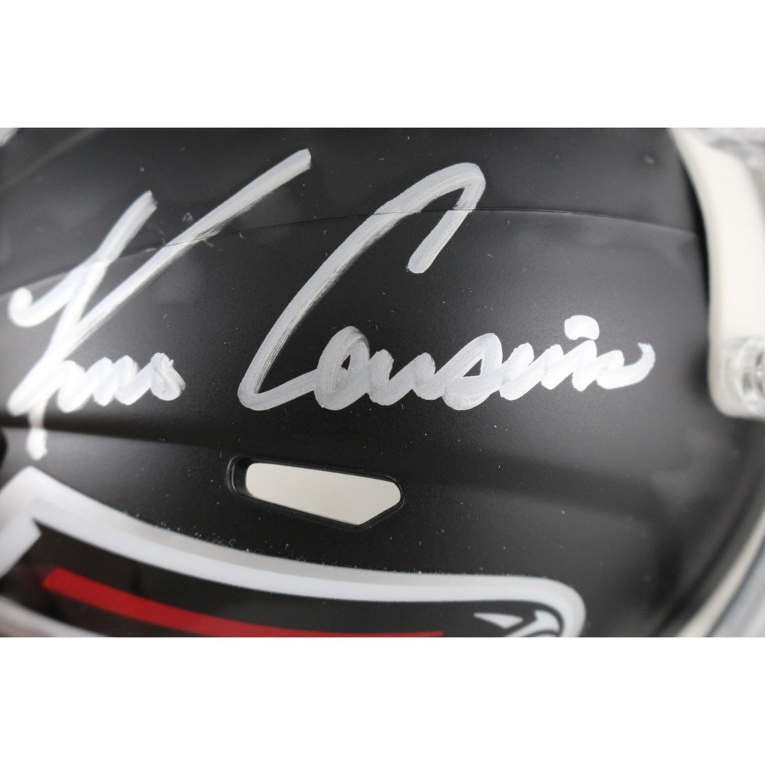 Kirk Cousins Autographed/Signed Atlanta Falcons Mini Helmet Fanatics 53610