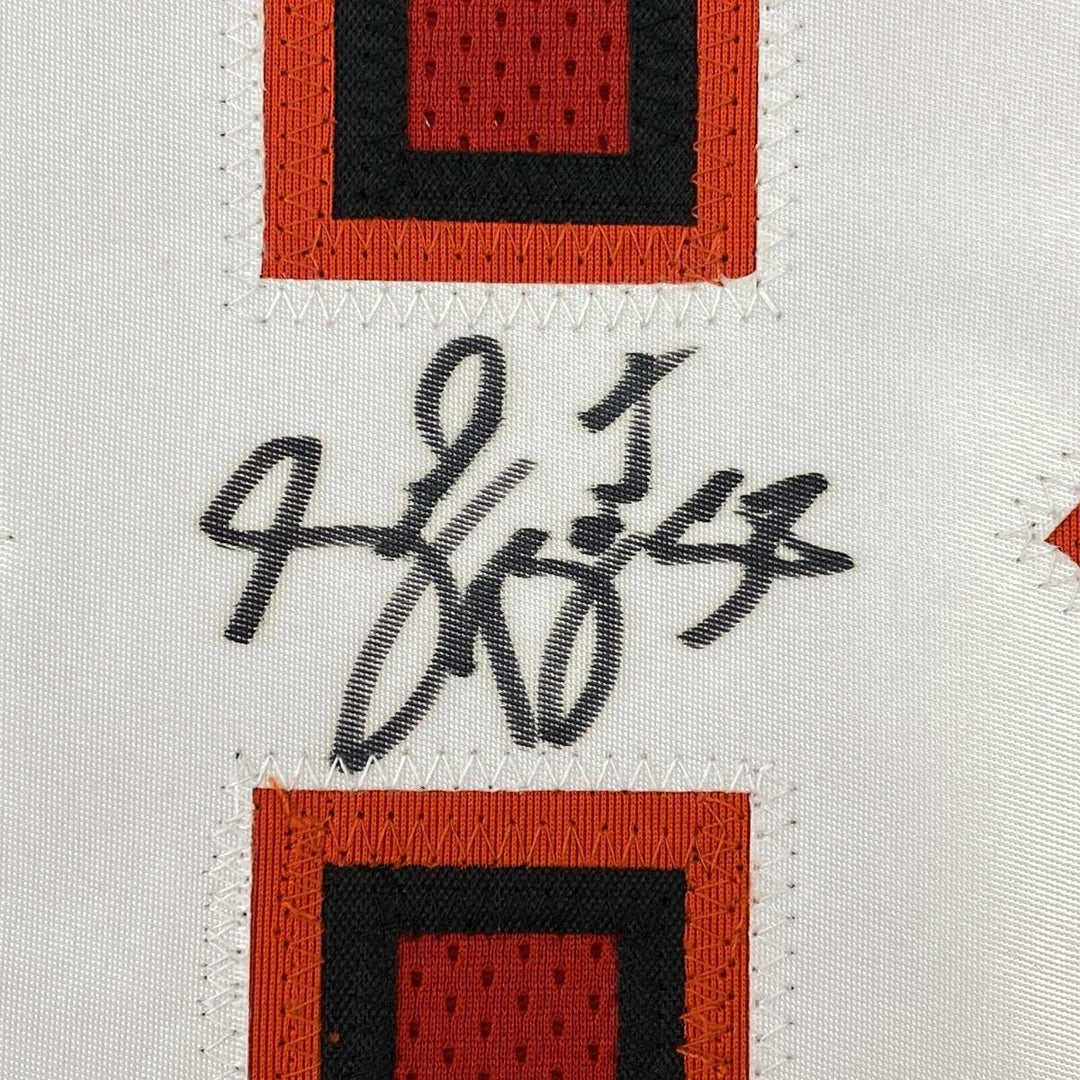 Autographed/Signed SHAQUIL SHAQ BARRETT Tampa Bay Red Football Jersey PSA COA