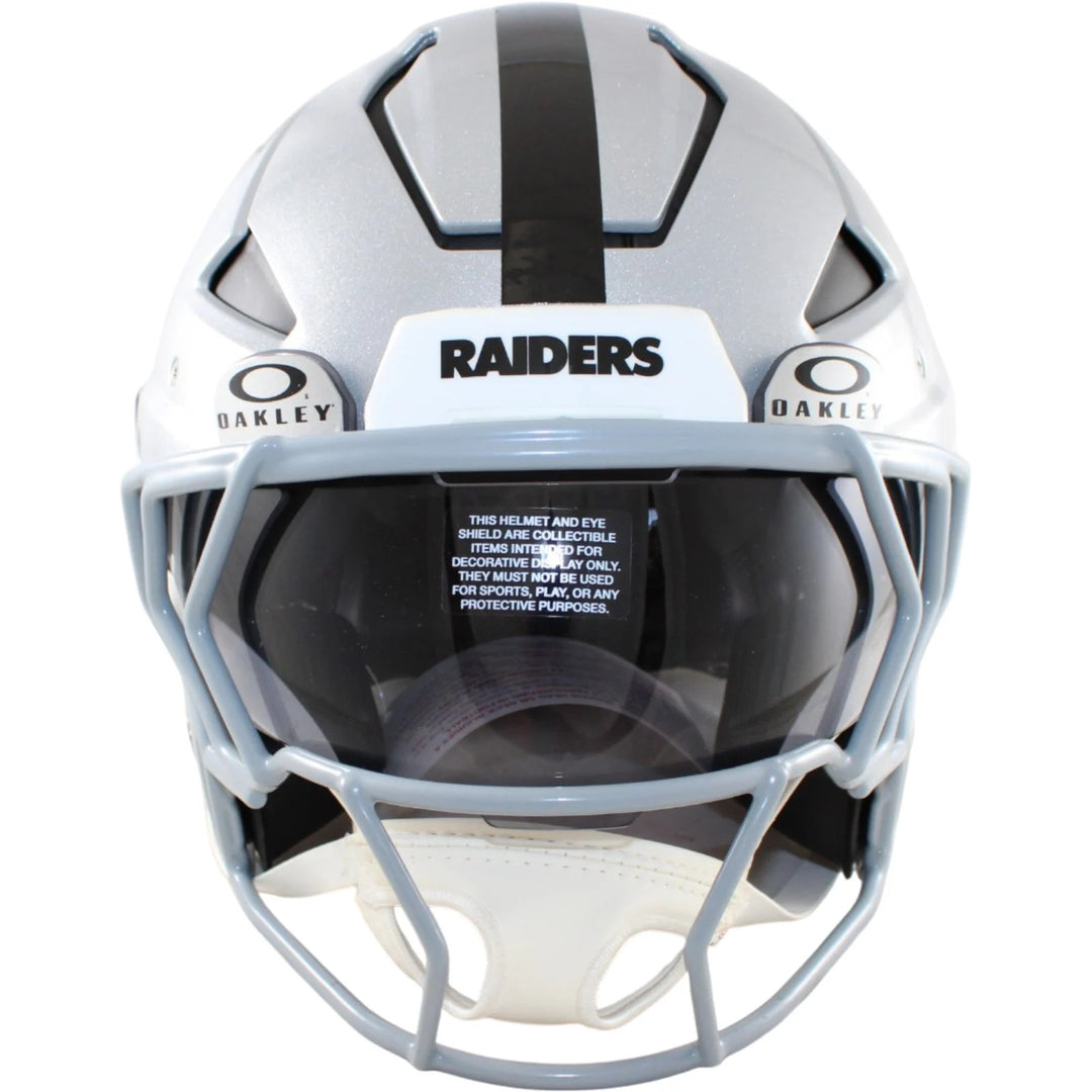 Bo Jackson Autographed Las Vegas Raiders F/S Axiom Helmet Beckett WIT 58490