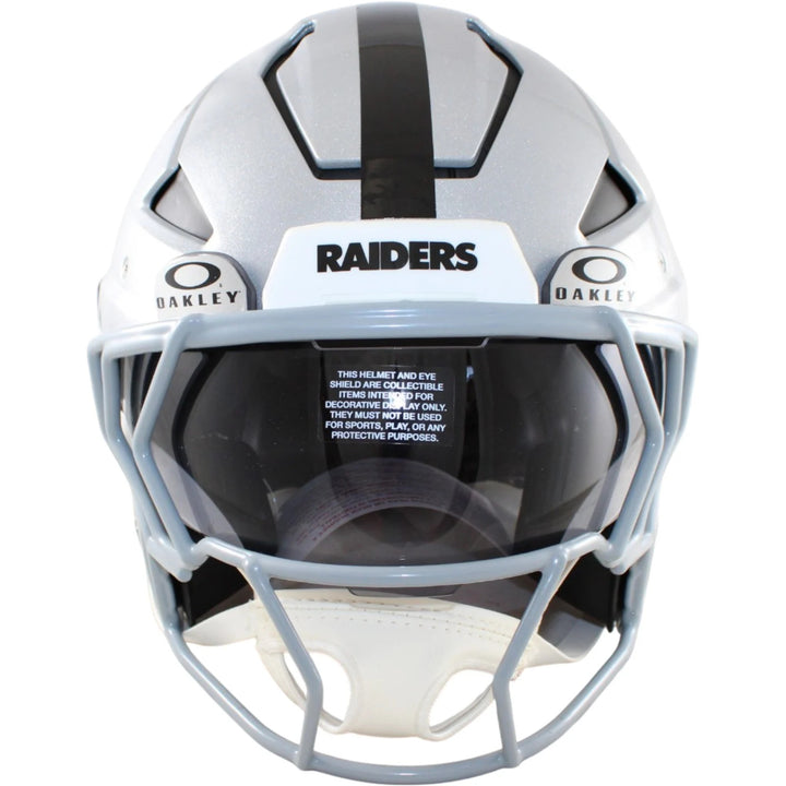 Bo Jackson Autographed Las Vegas Raiders F/S Axiom Helmet Beckett WIT 58490