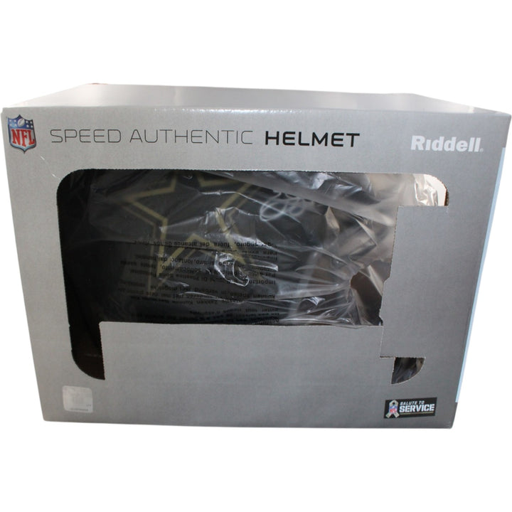 Emmitt Smith Autographed Dallas Cowboys Authentic 25 STS Helmet Beckett W 55275
