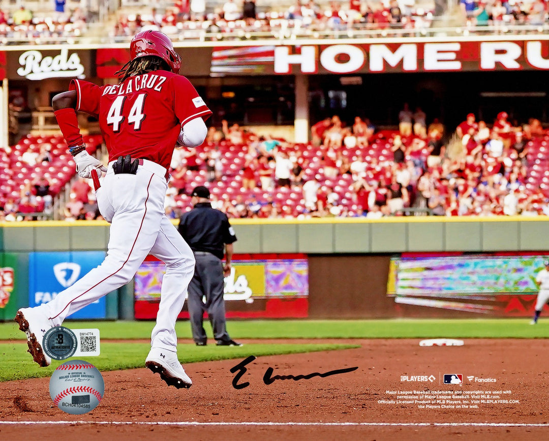 Elly De La Cruz Signed 8x10 Photo Cincinnati Reds Home Run Trot Beckett