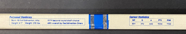 Mark Messier Signed Limited Oilers 1990 Painted HOCKEY Stick Steiner Auto Coa