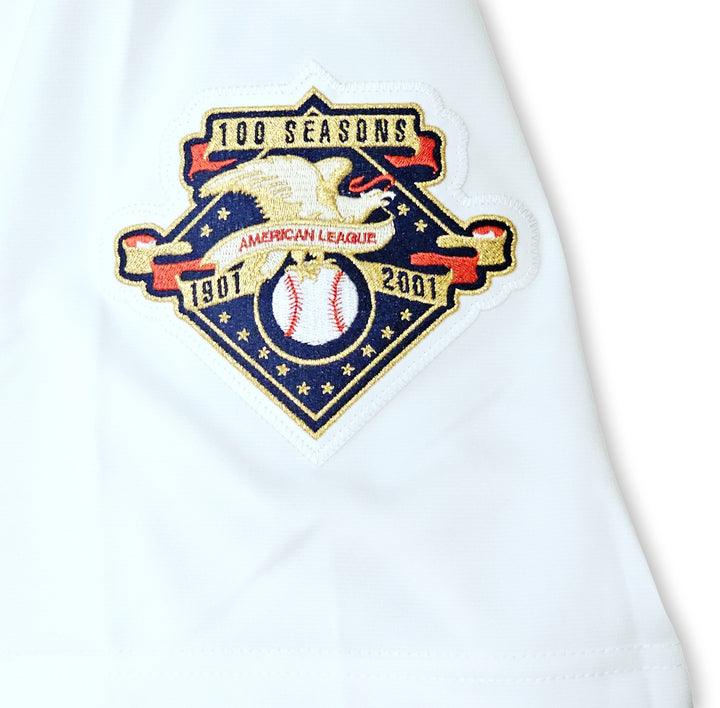 Mariners Ichiro Suzuki Auto White AUTH Mitchell Ness 01 All Star Patch Jersey 48