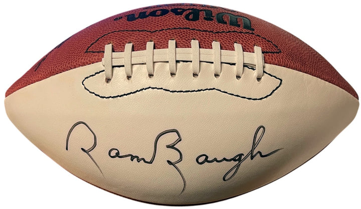 Sammy (Sam) Baugh Signed Official Wilson NFL WP Football Rozelle– Beckett Review