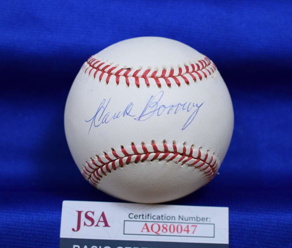 Hank Borowy JSA Cert Signed American League OAL Autograph Baseball