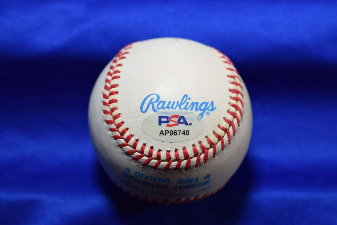 Reggie Jackson PSA DNA Signed American League OAL Autographed Baseball Yankees