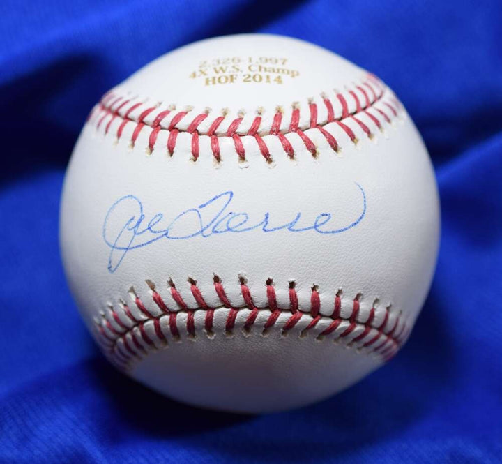 Joe Torre MLB Authentic Coa Autograph Official Major League OML Signed Baseball