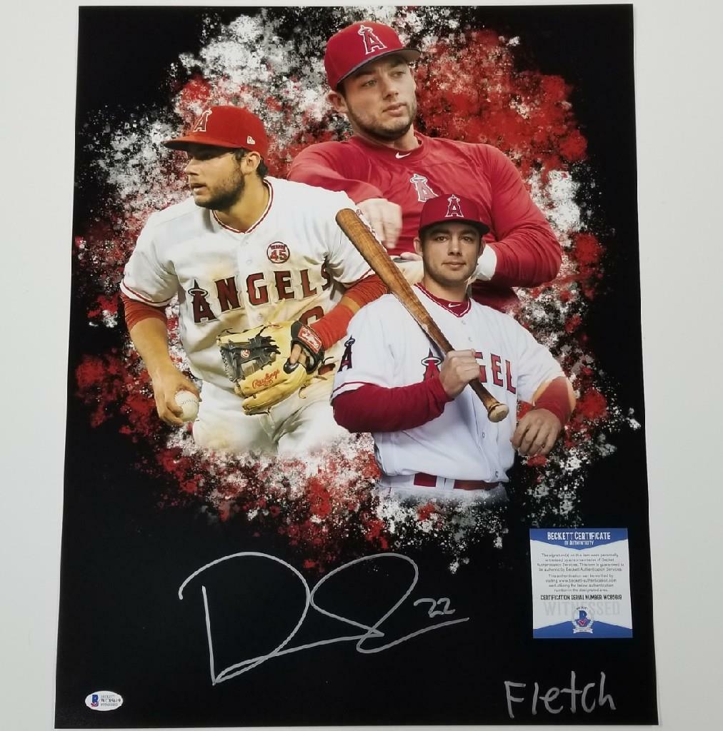 David Fletcher "Fletch" autograph signed 16x20 Photo ~ Beckett Witness BAS COA