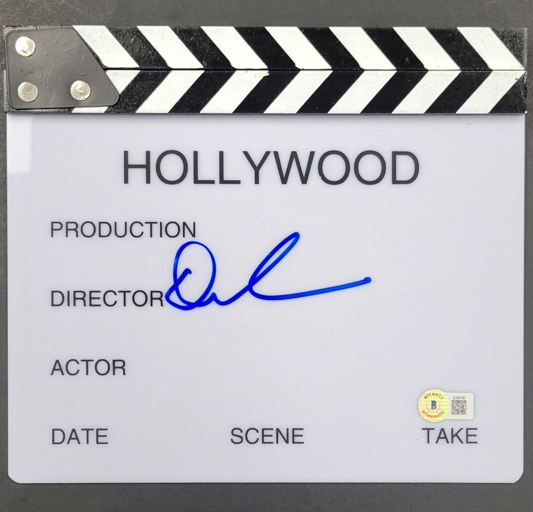 Damien Chazelle signed Clap Board Clapper Whiplash autograph ~ BAS Beckett (A)
