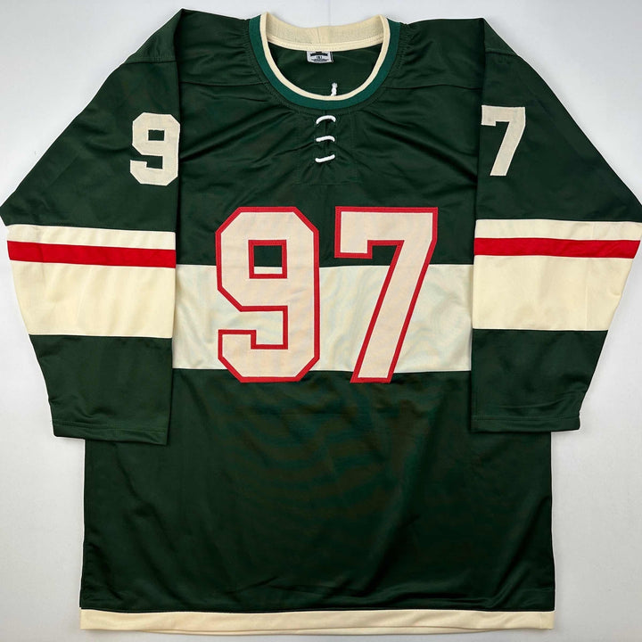 Facsimile Autographed Kirill Kaprizov Minnesota Green Reprint Auto Jersey XL