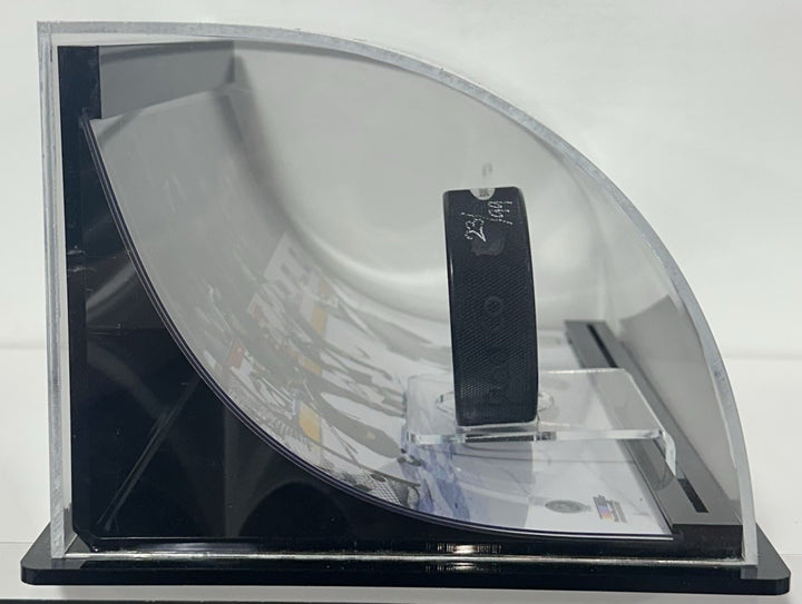 Wayne Gretzky Signed 802 All Time Goal Puck /99 Auto W/ Case Kings UDA COA HOF