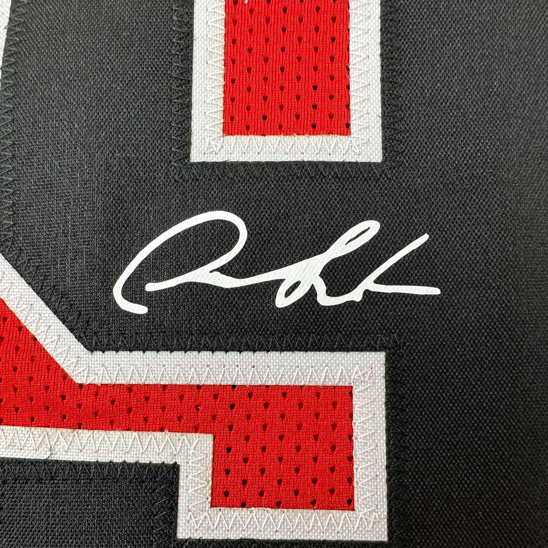 Facsimile Autographed Dennis Rodman Chicago Red Reprint Jersey Size Men's XL
