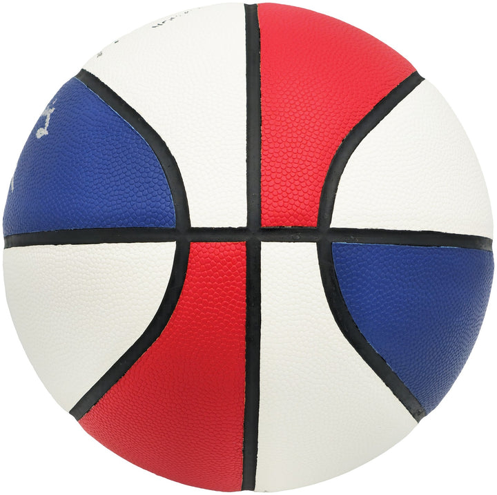 Julius Dr J Erving Auto ABA Logo Red White Basketball Nets 16x All Star Beckett