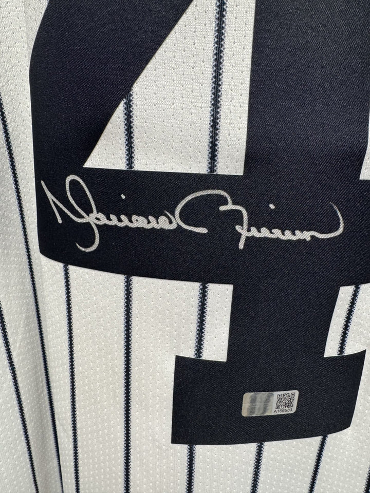 Mariano Rivera Yankees #42 Signed Nike Jersey Men Walked On Moon Auto Steiner