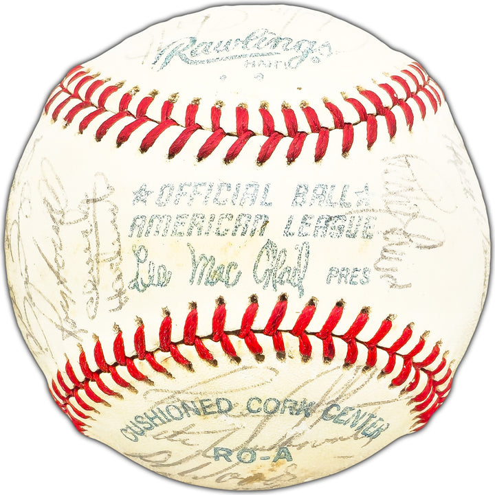 1977 Toronto Blue Jays Team Signed Signed MacPhail AL Baseball Inaugural Year