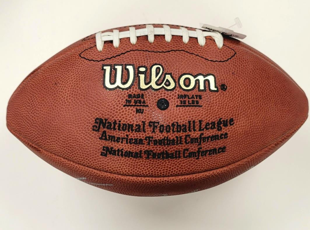 Ken Norton Jr. signed Official Wilson NFL Football 49ers autograph ~ Beckett BAS