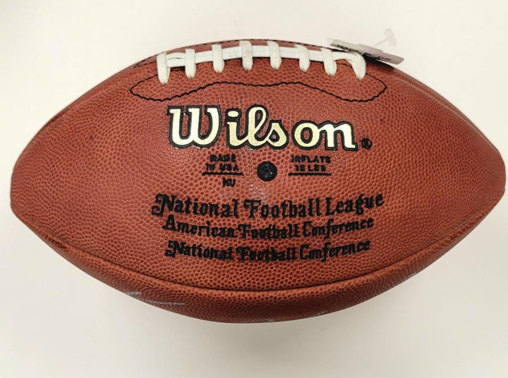 Ken Norton Jr. signed Official Wilson NFL Football 49ers autograph ~ Beckett BAS