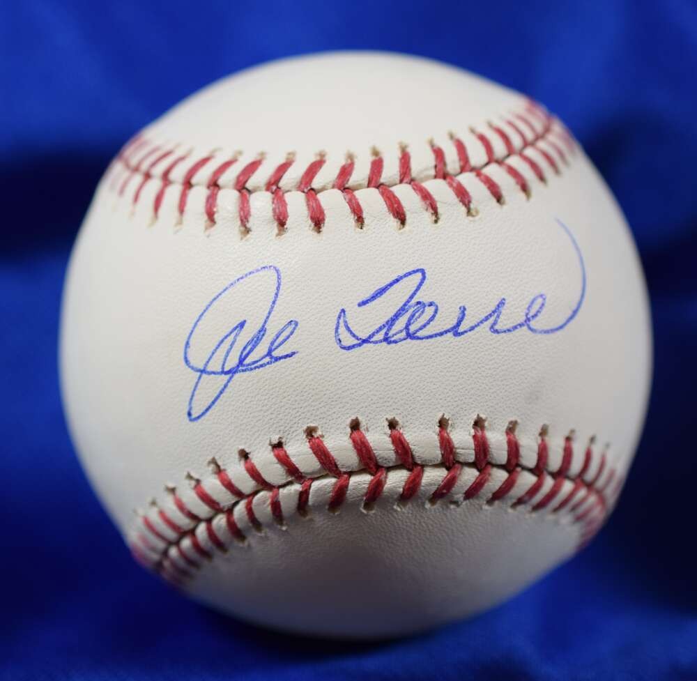 Joe Torre Steiner MLB Authentic Coa Autograph Major League OML Signed Baseball 3