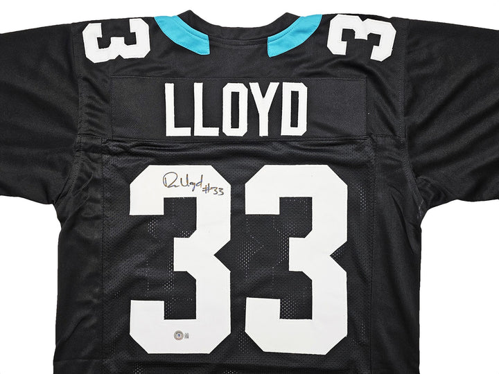 Jacksonville Jaguars Devin Lloyd Autographed Signed Black Jersey Beckett Wit