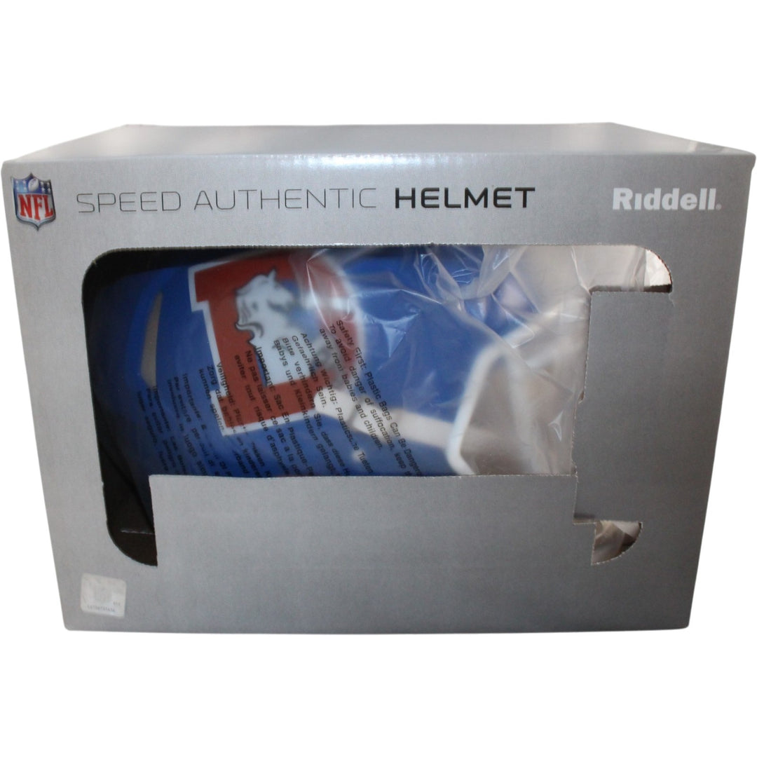 Patrick Surtain Autographed Denver Broncos Authentic TB Helmet Beckett 56436