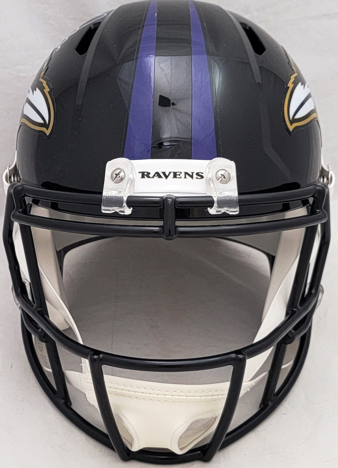 David Ojabo Signed Baltimore Ravens Black Full Size Replica Speed Helmet Beckett
