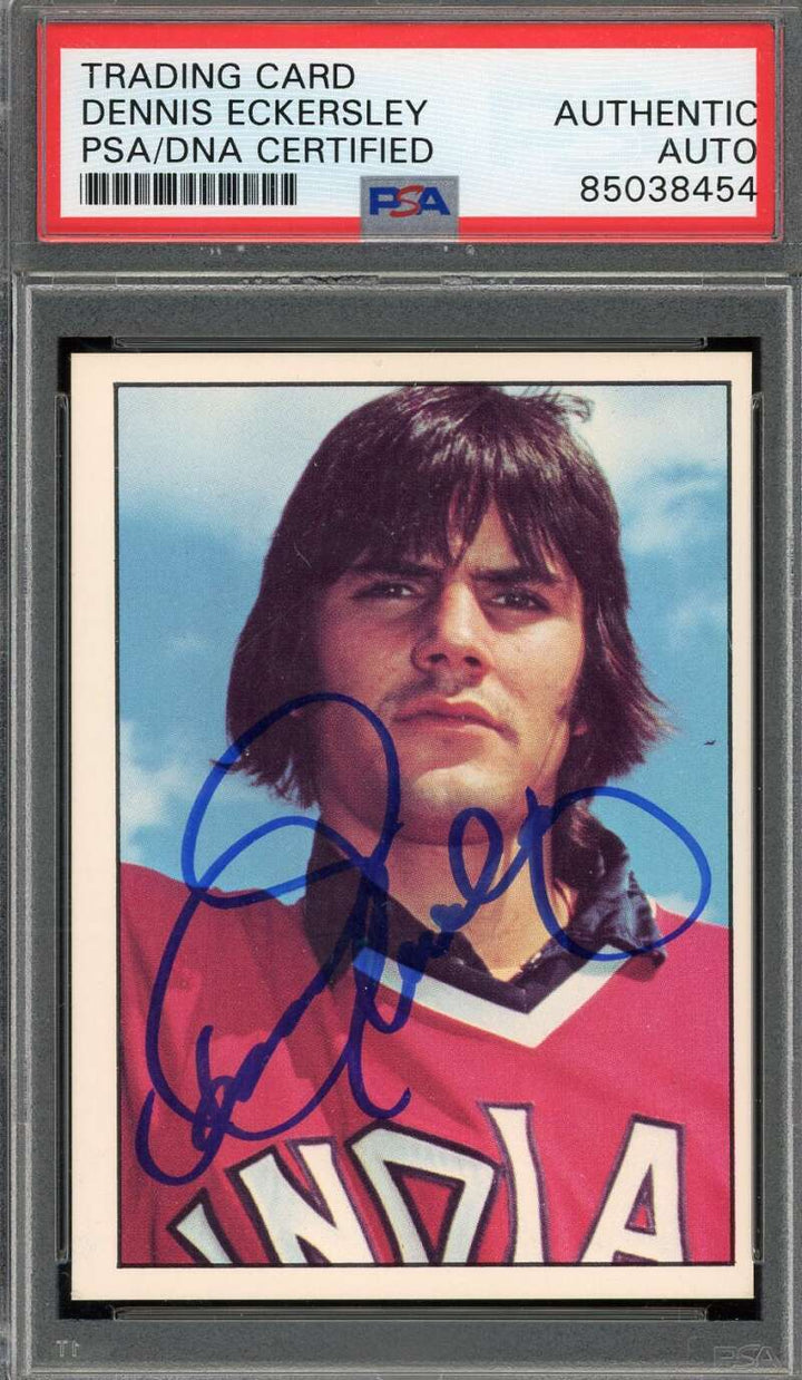 Dennis Eckersley PSA DNA Signed 1975 SSPC Rookie Autographed