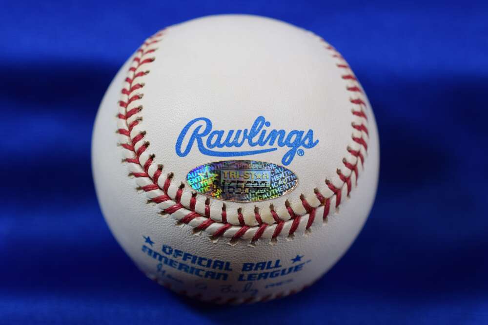Larry Doby Tristar COA Autographed American League Signed Baseball