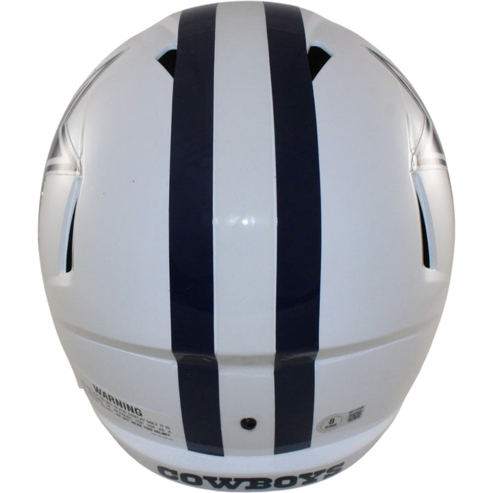Dak Prescott Autographed/Signed Dallas Cowboys F/S 22 Alt Helmet Beckett 56337