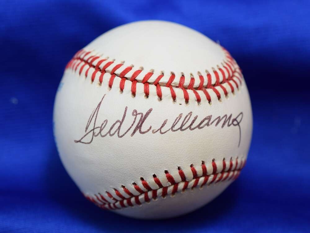Ted Williams JSA LOA Autographed OAL American League Signed Baseball