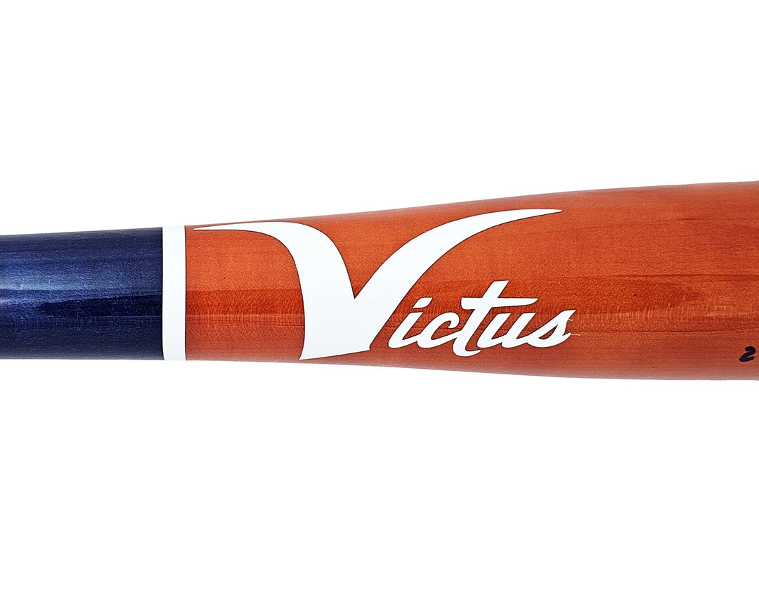 Yordan Alvarez Auto Orange Victus Player Model Bat Astros 22 WS Winning HR BAS