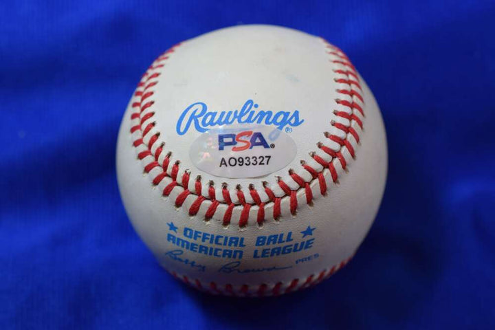 Don Mattingly PSA DNA Autograph American League Signed Baseball