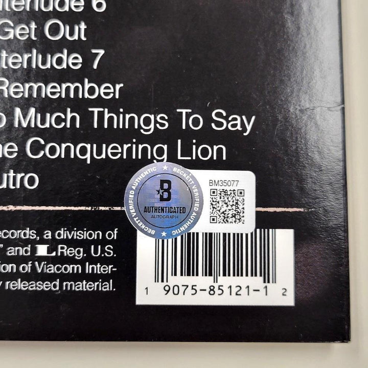 Lauryn Hill signed MTV Unplugged 2.0 Vinyl Album Cover autograph ~ Beckett BAS