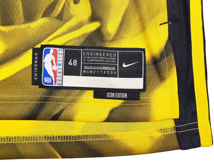 Warriors Stephen Curry Auto Black Nike Swingman Icon Edition Jersey Size 48 JSA