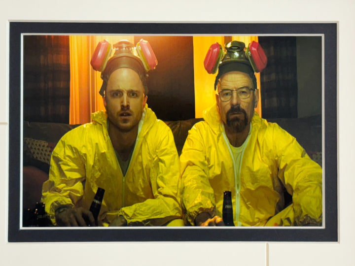 Breaking Bad Authentic Screen Used Prop Meth Blue Sky Memorabilia Framed Collage