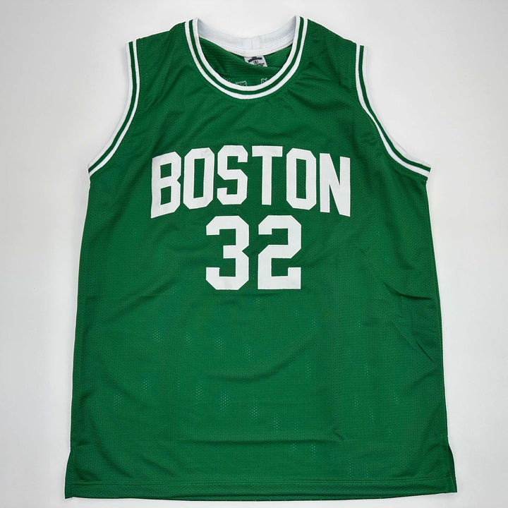 Facsimile Autographed Kevin McHale Boston Green Reprint Jersey Size Men's XL