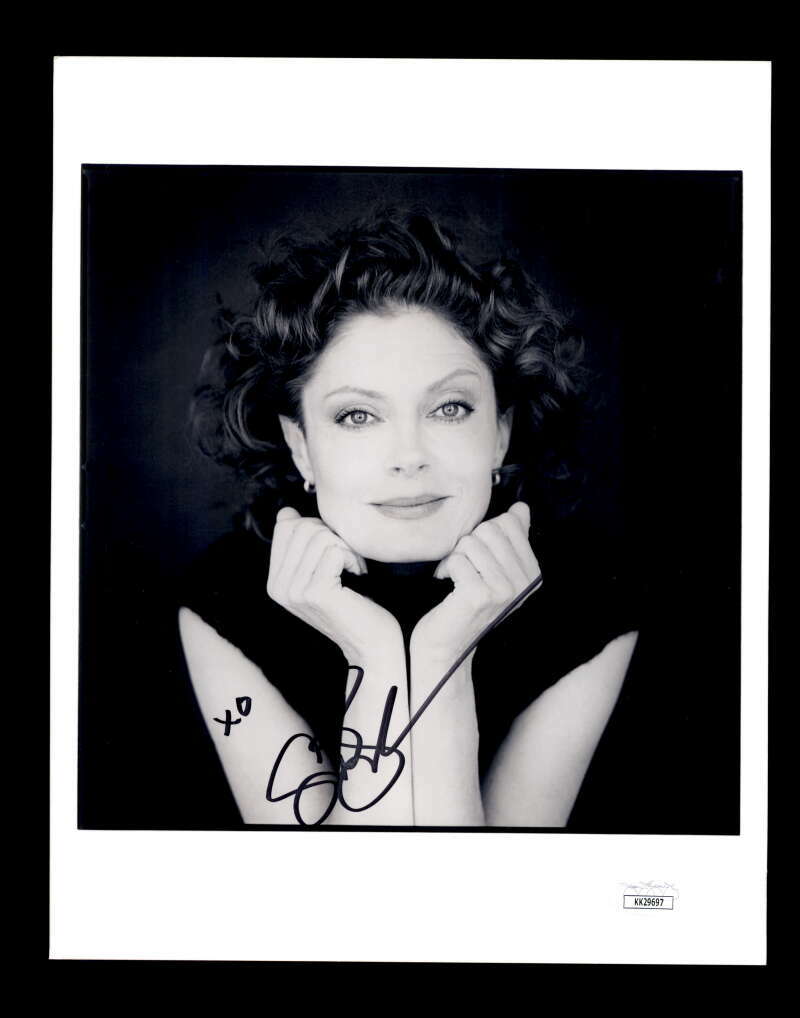 Susan Sarandon JSA Cert Hand Signed 8x10 Photo Autograph