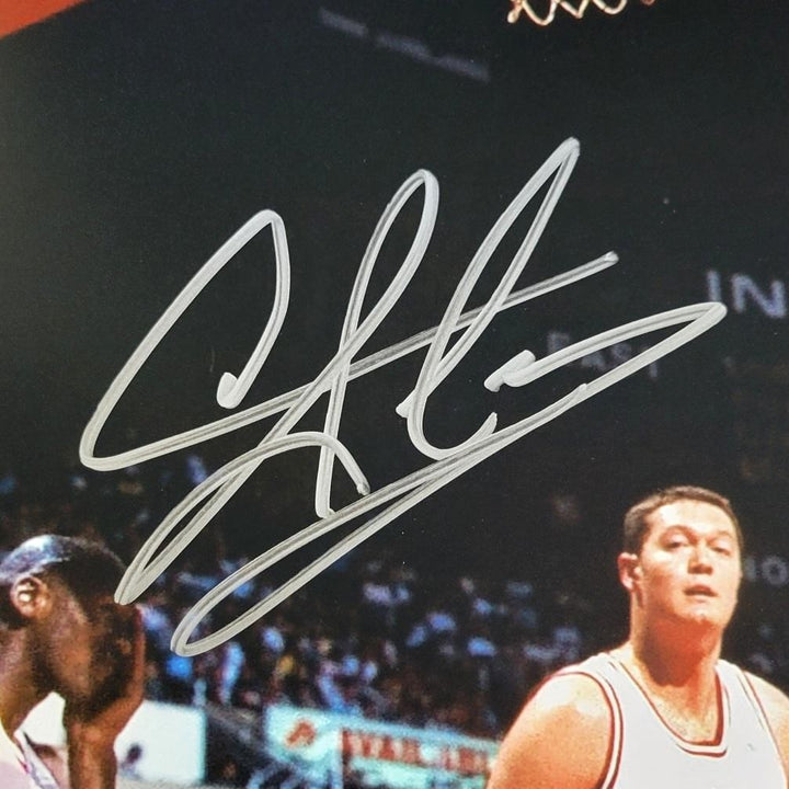 Dennis Rodman signed 16x20 photo autograph vs. Cavs ~ Beckett BAS Witness