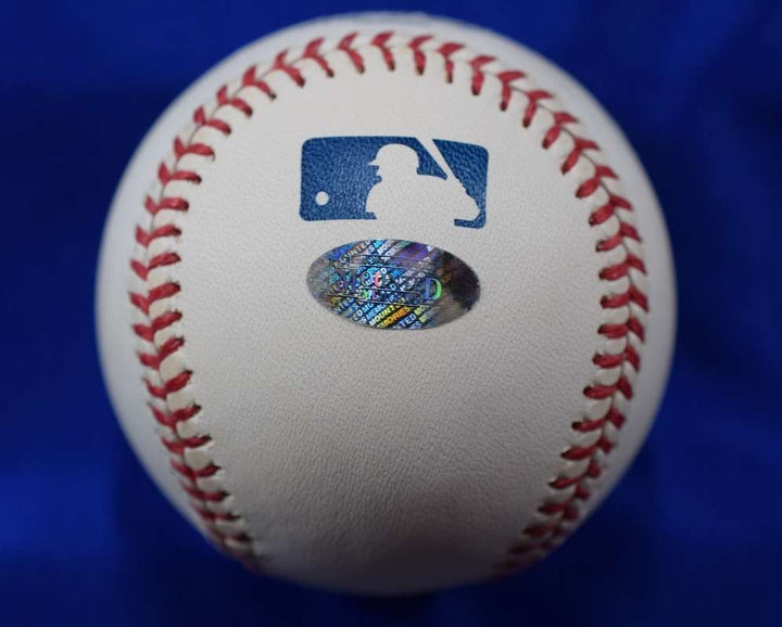 Alfonso Soriano Mounted Memories Coa Autograph Major League OML Signed Baseball
