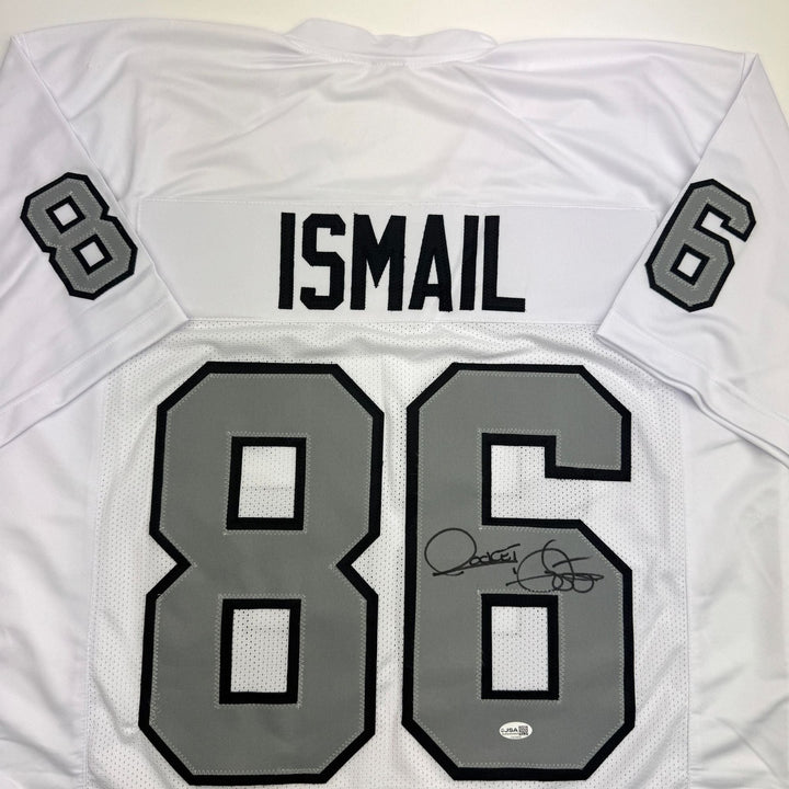 Autographed/Signed Raghib Ismail Rocket Oakland Color Rush Jersey BAS COA
